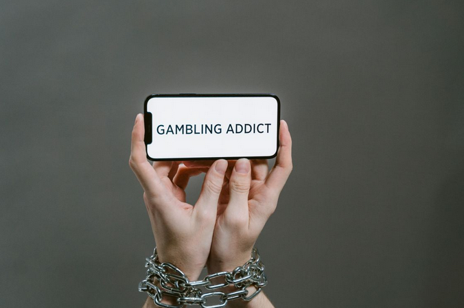 gambling addict